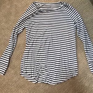 Long sleeve striped shirt